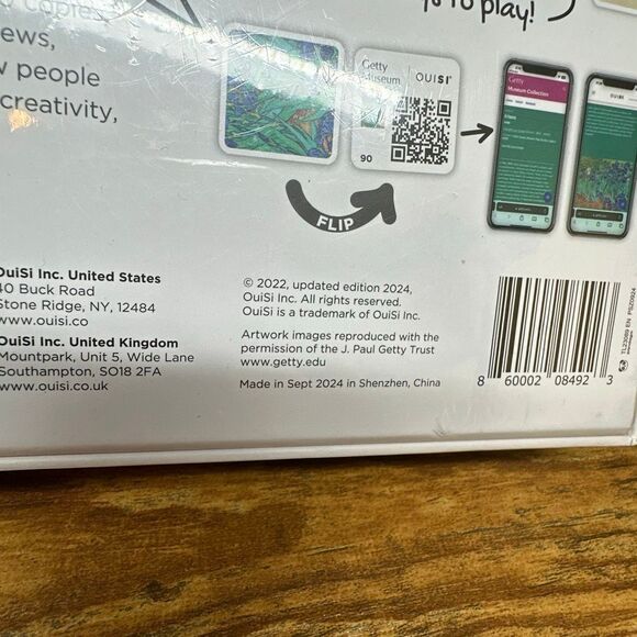 OuiSi Getty Museum Photo Cards With Games And Activities New & Sealed Gift Idea - Picture 6 of 7